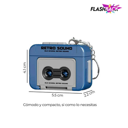 RewindBox - Grabadora estilo reproductor de cassette retro